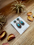 Post Earrings – Sterling Silver & Sleeping Beauty Turquoise