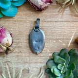 MJ Pendant - Copper & Sterling Silver Turquoise Pendant