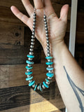 15 inch - NFR collection - sterling silver and turquoise