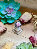 ring mj square purple