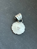 Sterling Silver Buffalo Nickel Pendant – Rope Border – Artist Jason Ogg