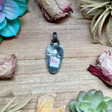 MJ Turquoise Sterling Silver Pendant – Triangle Shape