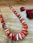 22 Inch graduated spiny with Sterling Silver Pearls