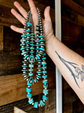 15 inch - NFR collection - sterling silver and turquoise