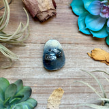 MJ Ring Trapezoid Larimar Sterling Silver