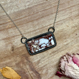***MJ Wild Horse Bar Necklace