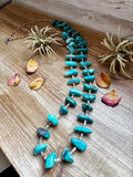 44 inch - American Rodeo Collection - Shell & Turquoise Nuggets