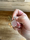 Small Round Spiny Oyster Pendant – Sterling Silver