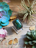 MJ Ring - Rectangle Turquoise Ring