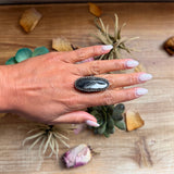 MJ Ring -White Buffalo Adjustable Ring