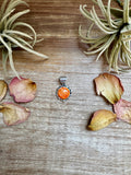Small Round Spiny Oyster Pendant – Sterling Silver