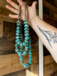 20 inch - NFR collection - sterling silver and turquoise