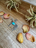 The Devon - Horse-Shaped Pendant with Kingman Turquoise