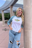 Taos Thunderbird Raglan