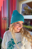 TURQUOISE-Shine Bright Beanie