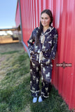 Black Betty Satin Sleep Set