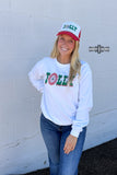 Jolly Concho Sweater