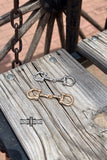 Snazzy Snaffle Scarf Slide