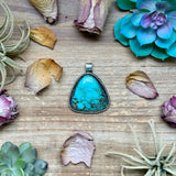 Sterling Silver Turquoise Pendant
