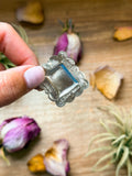 Sterling Silver Square Stud Earrings – Artist Leander Tahe – USA Made