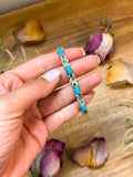 Sterling Silver Kingman Turquoise Cuff Bracelet