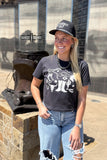 Western Collage Boxy Tee