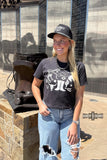 Western Collage Boxy Tee