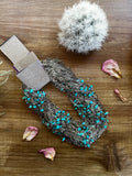 14 inch chain choker and Kingman turquoise